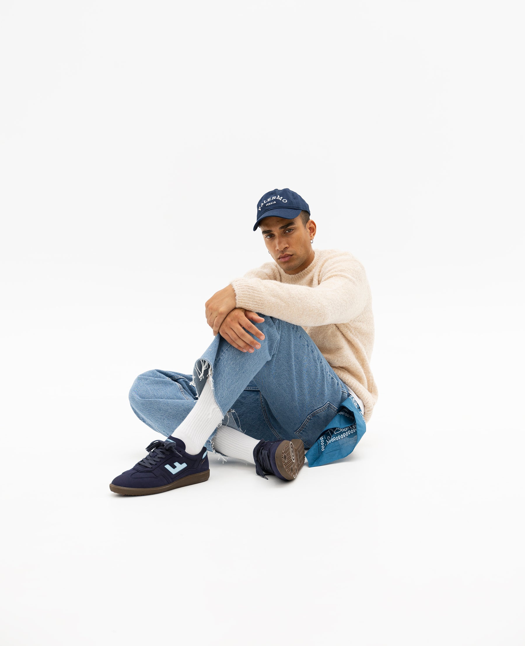 BURELA SLIM NAVY SKY